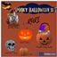 Spooky Happy Halloween set logo