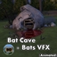 Bat Cave + Bats VFX ~ Animated ~ Halloween ~ logo