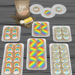 Rainbow cookiesby BrazenLotus Translation to spanish