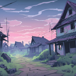 Loading screen Abandoned village