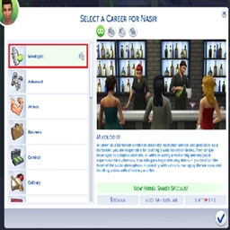 Custom Active Careers | Spanish Translation By RoshySims