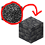 Bedrock to Deepslate logo