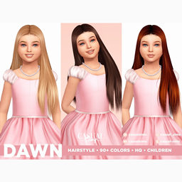 CasualSims - Dawn Hairstyle for Children (No Braids) project image
