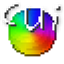 Colorful UI logo