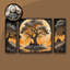 HQ Halloween Triptych #1 Sellable Extra E Samtuse963 logo