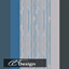 Modern striped wallpaper with blue tones logo