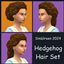Hedgehog Hair Set - Buzzard logo