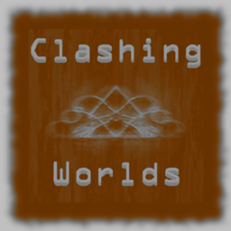 Clashing Worlds logo