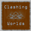 Clashing Worlds logo