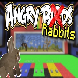 Angry Rabbits Map (Angry birds in Minecraft) project image