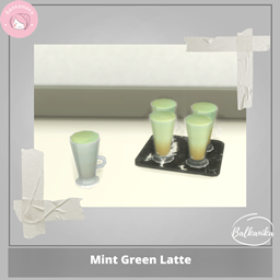 Mint Green Latte