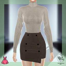 SKIRT WITH SWEATER #83 project image
