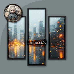 HQ Minimalist City Triptych #1 Sellable Extra B Samtuse963 project image