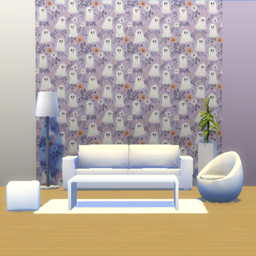 Cute Ghost Floral
