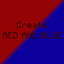 Create: Red and Blue logo