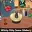 Witchy Kitty Snow Globe logo