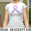 Cancer Ribbon T-Shirt (READ DESCRIPTION) logo