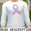 Cancer Ribbon T-Shirt Male (READ DESCRIPTION) logo