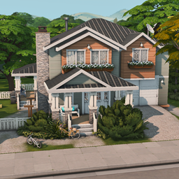 Family house with flat for rent logo