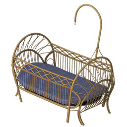 [Requires mesh] Rowan Rattan Crib logo