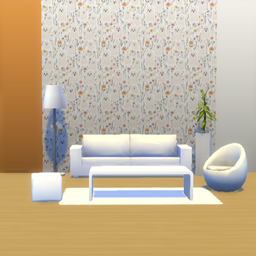 Cute Floral Ghosts