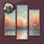 HQ Tranquil Landscape Triptych #1 Extra B Samtuse963 logo
