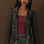[Falling For November] Leather Jacket logo