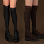 [Falling for November] Leather Tall Boots logo