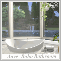 Anye Boho Bathroom