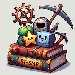 ST-SMP: Cogs and Spellbooks logo