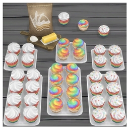Rainbow Cupcakes by BrazenLotus Translation to spanish