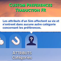 Mod Custom Preferences par Zerbu - Trad FR