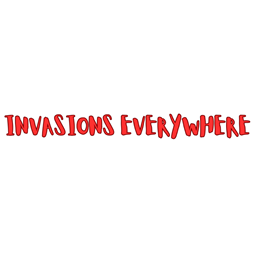 INFECTIONS/INVASIONS EVERYWHERE logo