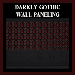 Darkly Gothic Wall Paneling - The Sims 4 Build / Buy - CurseForge