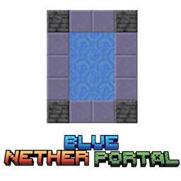 Blue Nether Portal