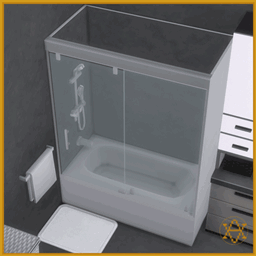 New Mesh - BG Shower/Tub Combo (DHD Addon)