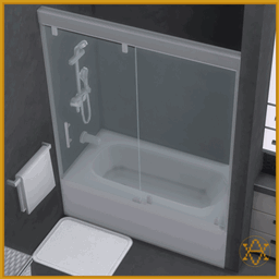 New Mesh - BG Shower/Tub Combo Backless (DHD Addon) logo