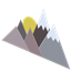[Requires mesh] Rowan Mountains Shaped Wall Decor logo