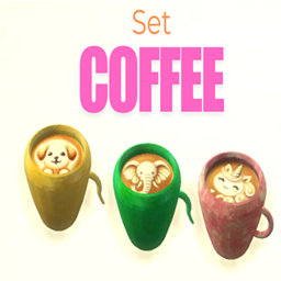 Custom Recipe – Coffee Zoo | Cozy Drink Mod | Sims 4 logo