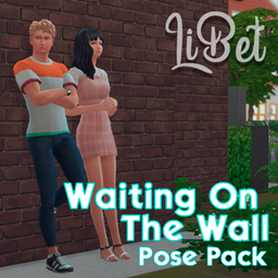 Waiting On The Wall - Pose Pack