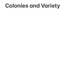 Colonies and Variety logo