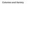 Colonies and Variety logo
