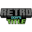 Don's Retro Title logo