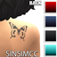[SINSIM] Nature Tattoo Pack - Lone Butterfly (Back) logo