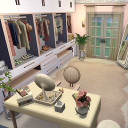Modern Elegant Walk-in-Wardrobe