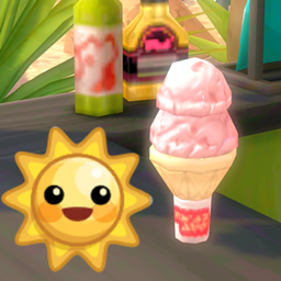 Order Ice Cream at Seasonal Stall (High School Years)