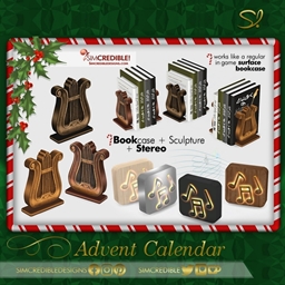 Advent Calendar 🎁 Day 8 Music items Gallery The Sims 4 Build