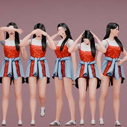 Camera Shy Pose Pack