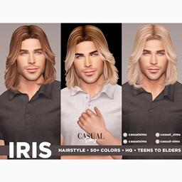 CasualSims - Iris Hairstyle - Males