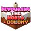 Devouring The World + Colony logo